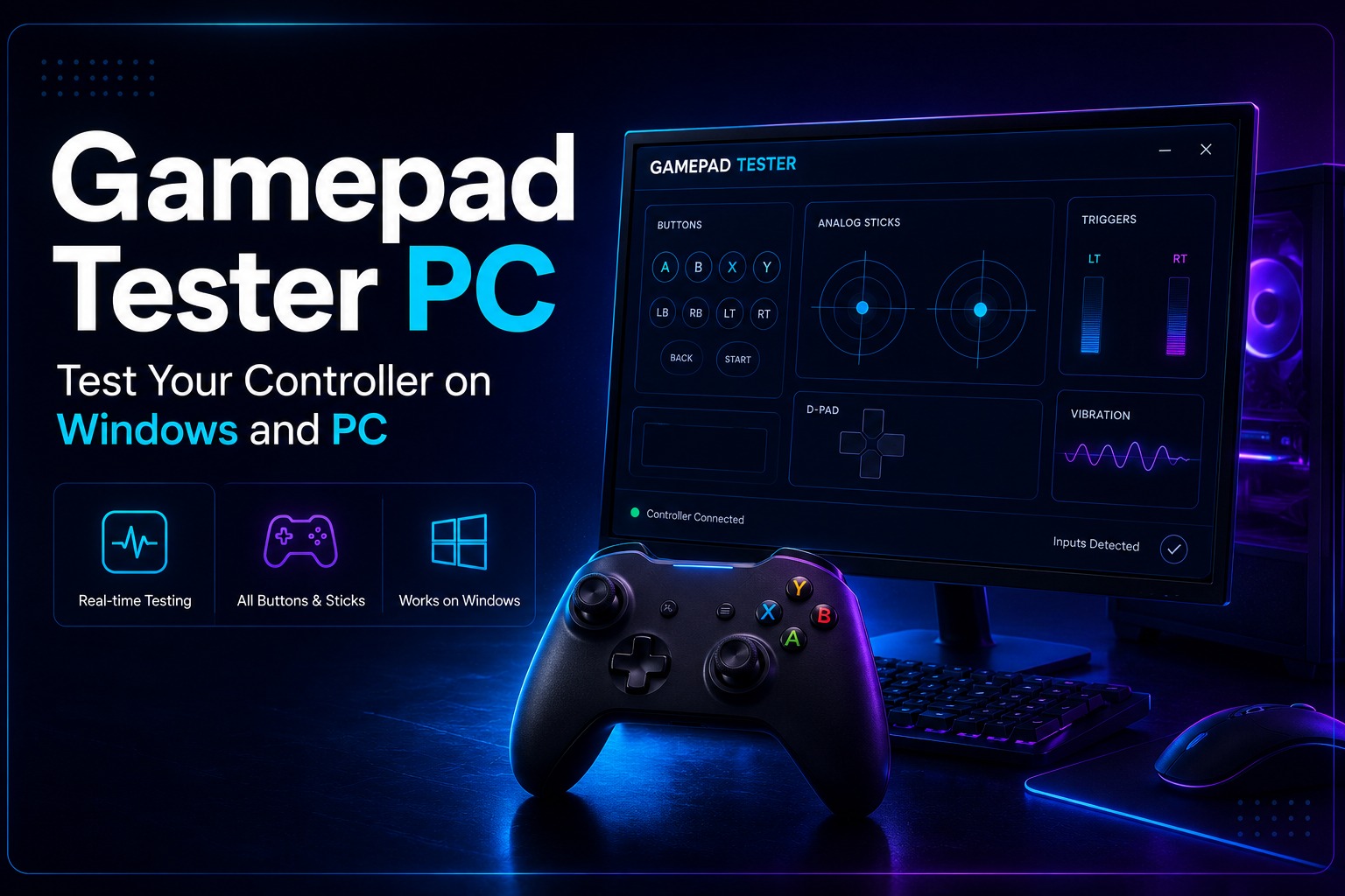 Gamepad Tester PC Test Your Controller on Windows and PC