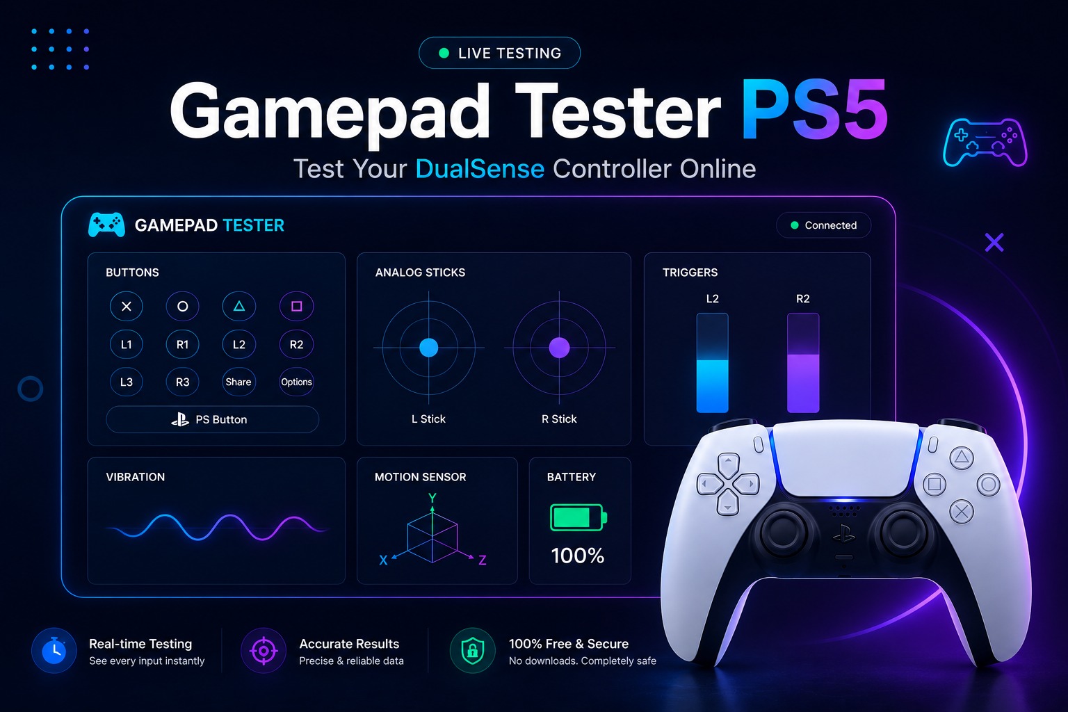 Gamepad Tester Online Test Your Controller Instantly