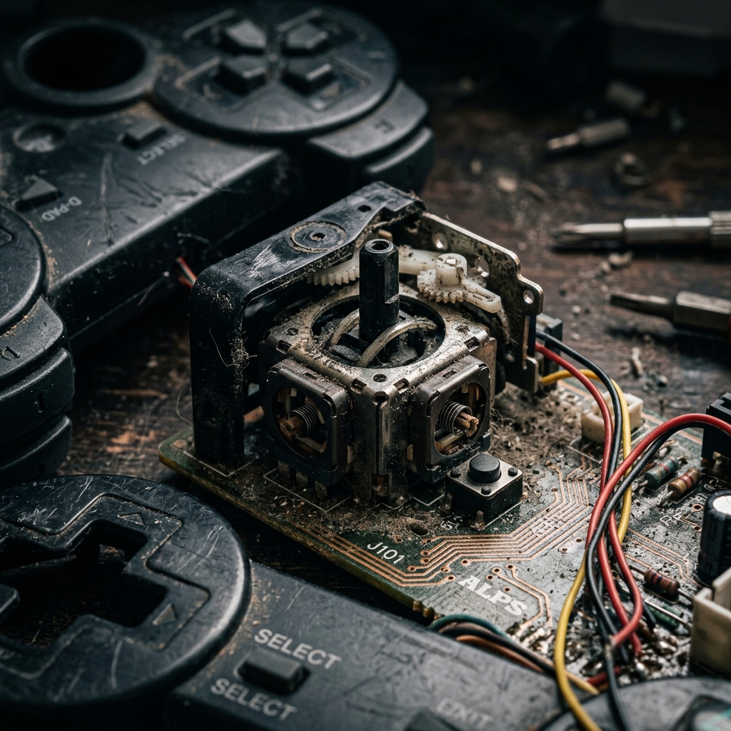 Analog Stick Internal Mechanism